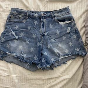 Judy Blue star shorts
